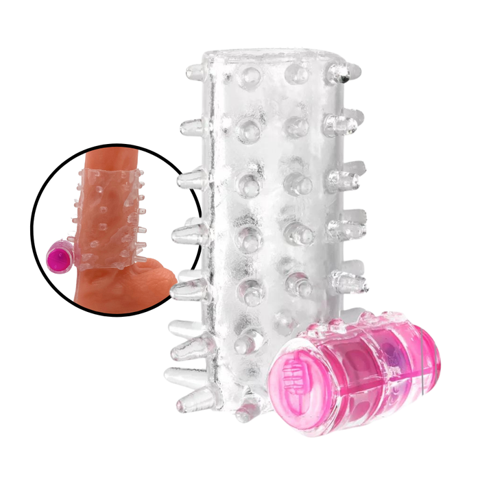 Anillo vibrador con funda Turbo