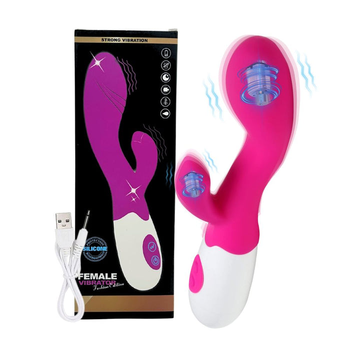 Vibrador doble Conejito