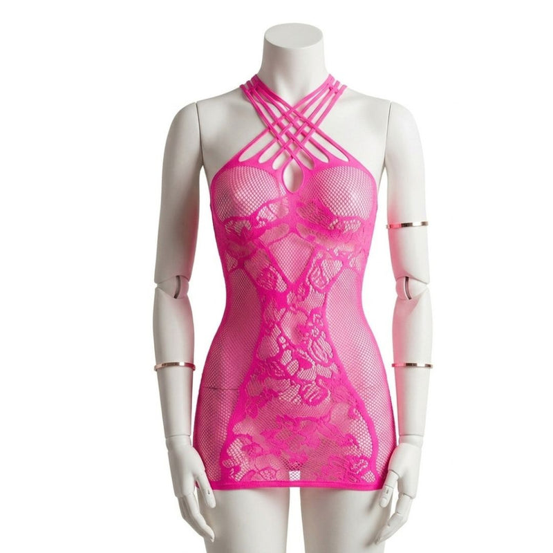 Vestido de malla Farra