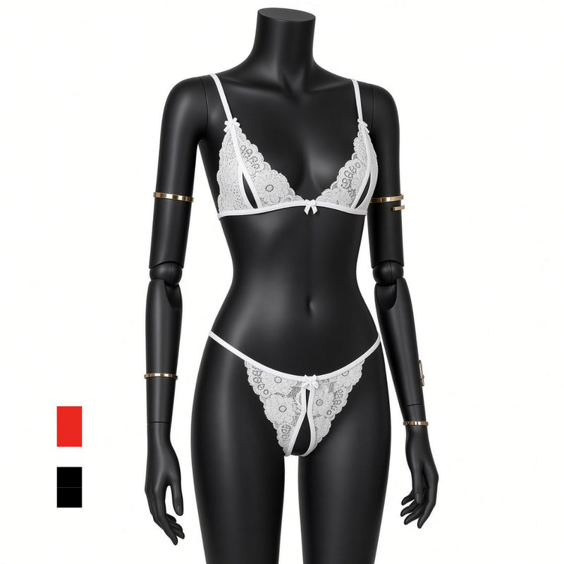 Bralette y tanga mariposa Buñuelo