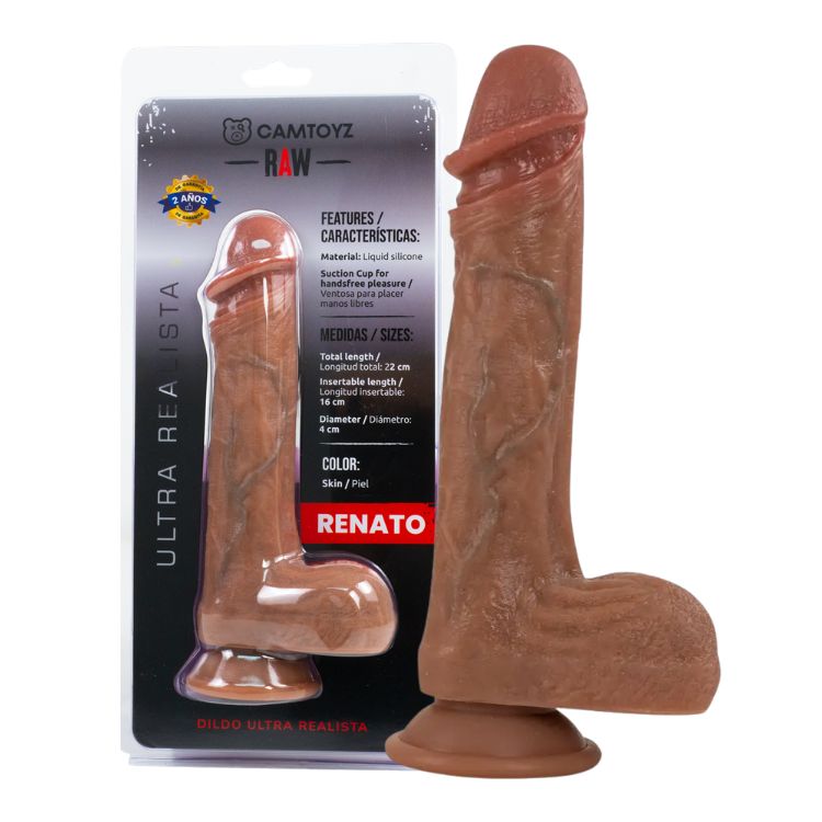 Dildo ultra realista 22 cm Caballero